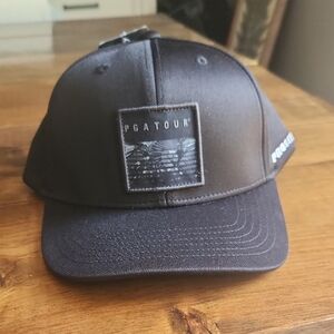 PGA Tour Charcoal Cap with Logo